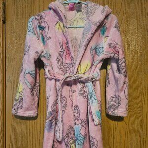 Disney Princess girls plush bath robe, size L (10)